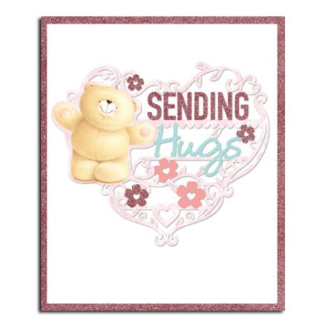 Sending Hugs Forever Friends Birthday Card